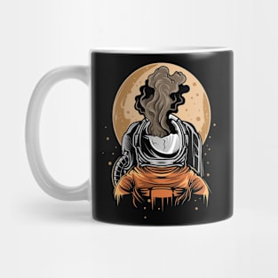 astronaut broken helmet Mug